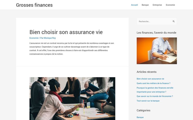 Grosses finances - Tout savoir sur les grands projets financiers